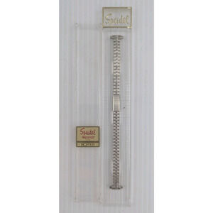 Speidel Silver Twist O Flex Stainless Steel Women Ladies Watch Band 2125/02L